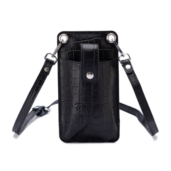 Compact crossbody pouch