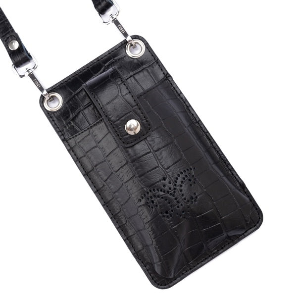 Compact crossbody pouch