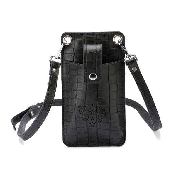 Compact crossbody pouch
