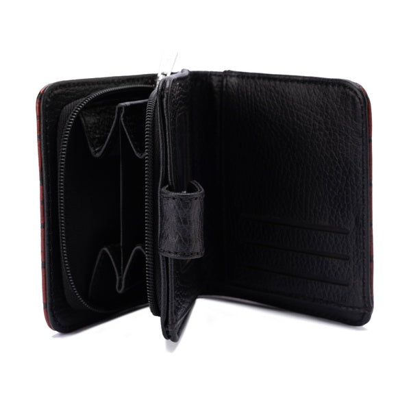 Snap Leather Wallet