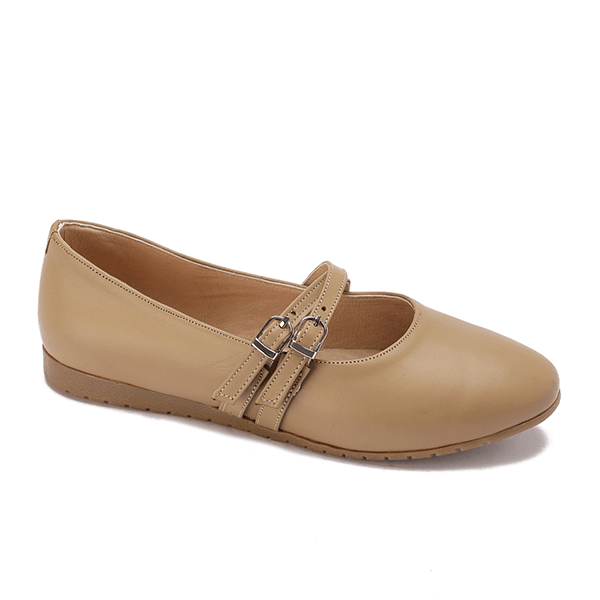Double-Strap Ballet Flats