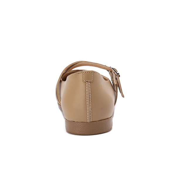Double-Strap Ballet Flats