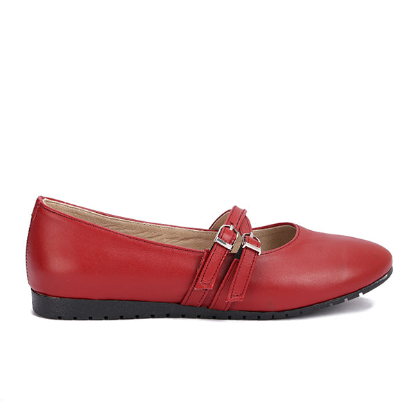 Double-Strap Ballet Flats