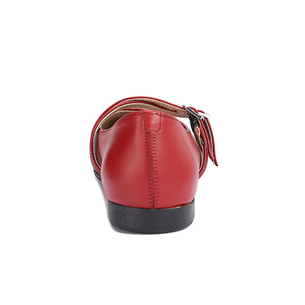 Double-Strap Ballet Flats