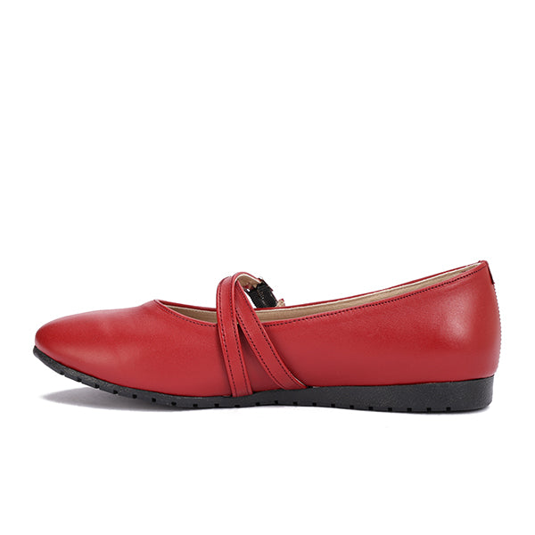 Double-Strap Ballet Flats