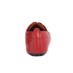 حذاء بدون رباط من الجلد