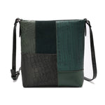 Tara – Multi-Patch Leather Crossbody Bag