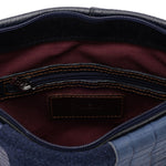 تارا - حقيبة كروس بودي جلدية متعددة الرقع