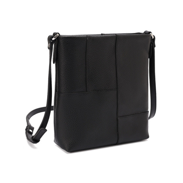 Tara – Multi-Patch Leather Crossbody Bag