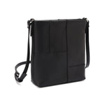 Tara – Multi-Patch Leather Crossbody Bag