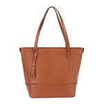 Cyra – Leather Tassel Tote Bag