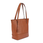 Cyra – Leather Tassel Tote Bag