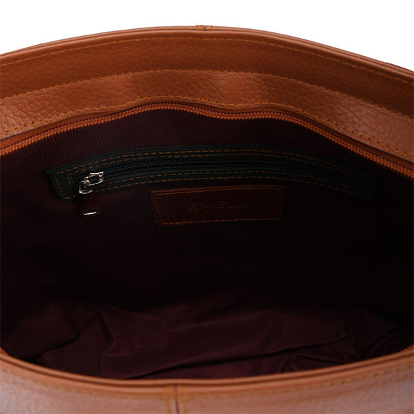 Cyra – Leather Tassel Tote Bag