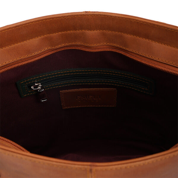 Cyra – Leather Tassel Tote Bag