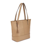 Cyra – Leather Tassel Tote Bag
