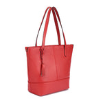 Cyra – Leather Tassel Tote Bag