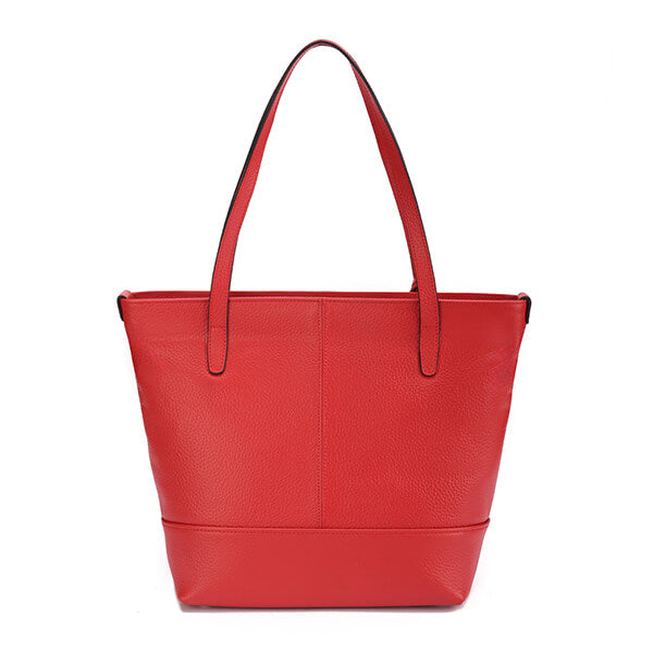 Cyra – Leather Tassel Tote Bag