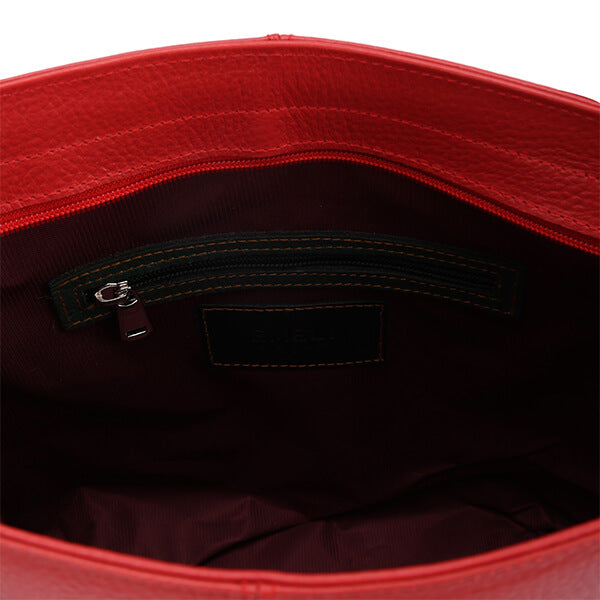 Cyra – Leather Tassel Tote Bag