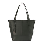 Cyra – Leather Tassel Tote Bag