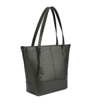Cyra – Leather Tassel Tote Bag