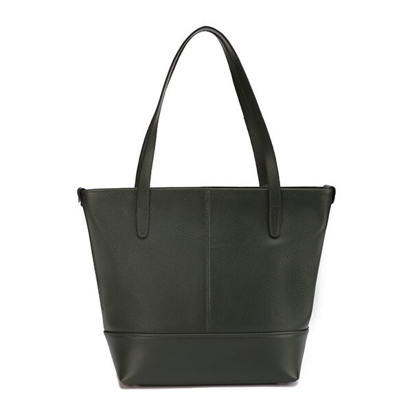 Cyra – Leather Tassel Tote Bag