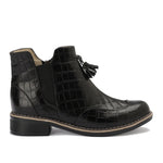 Tassel Ankle Leather Boots