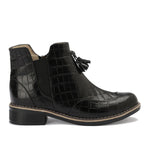 Tassel Ankle Leather Boots