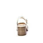 Multi-Strap Heeled Leather Sandals