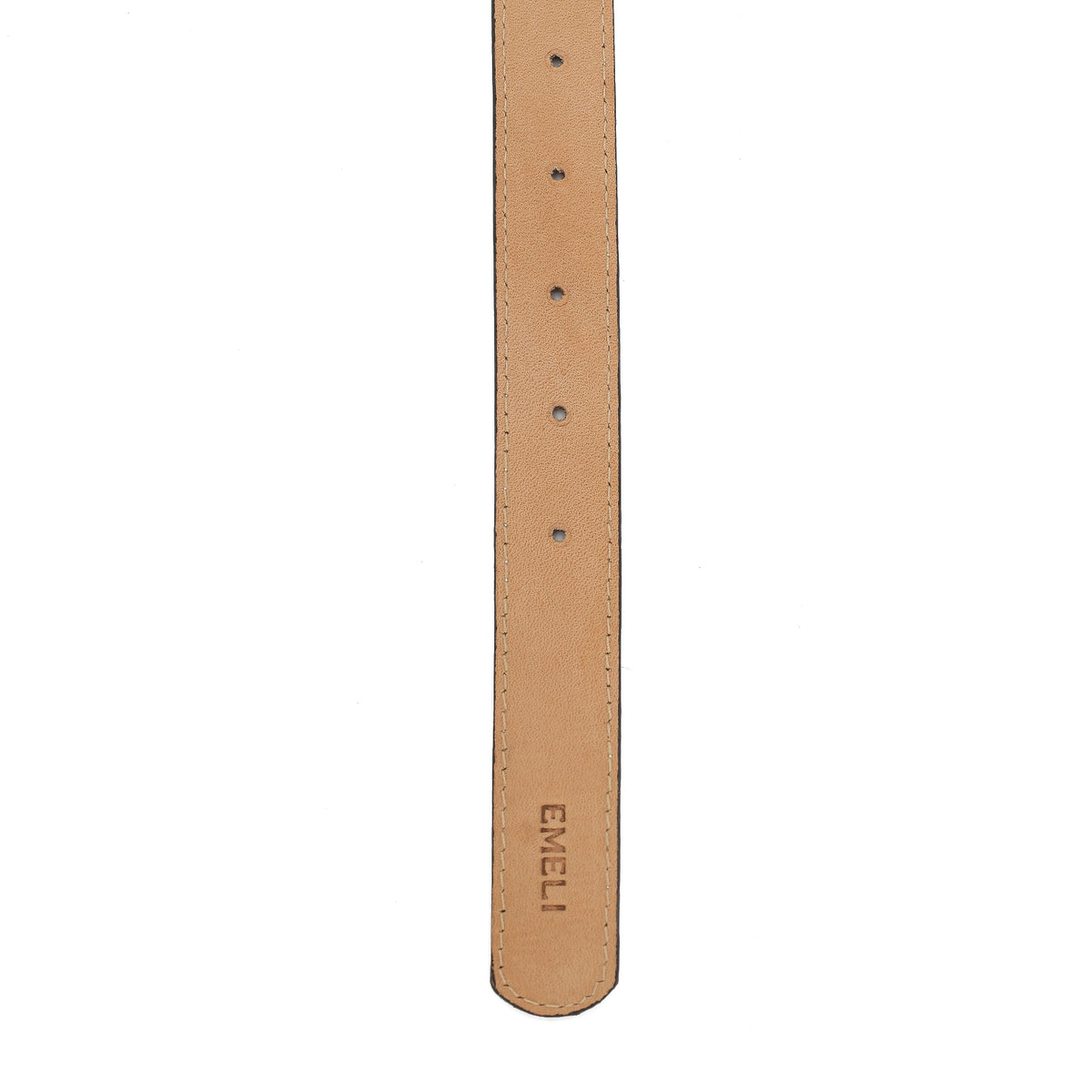 Classic Thin Leather Belt
