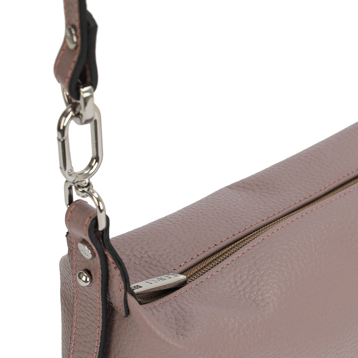 Classic Leather Shoulder Bag