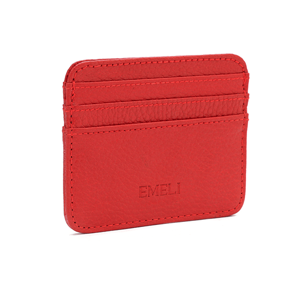 حامل بطاقات جلدي من إيميلي