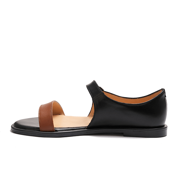 Matt Leather Sandals