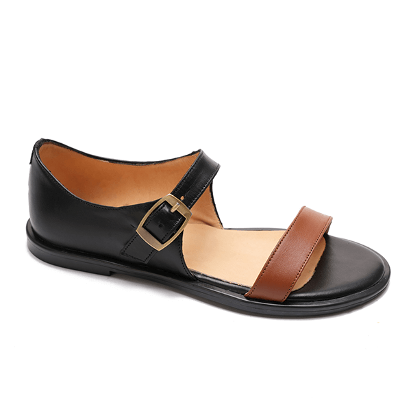 Matt Leather Sandals