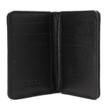 حامل بطاقات جلدي 2 في 1