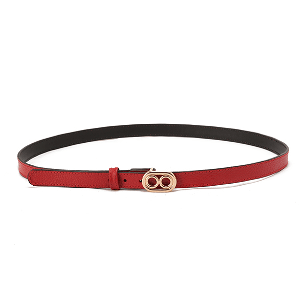 Double Ring Leather Belt