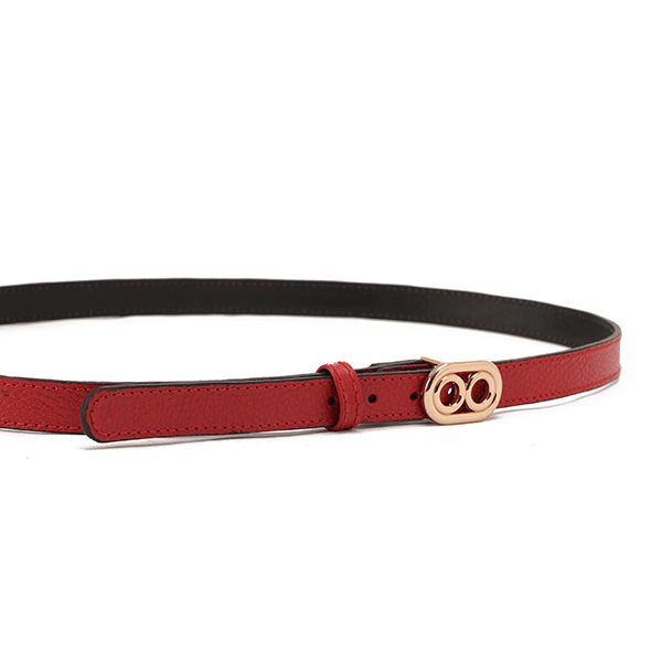 Double Ring Leather Belt