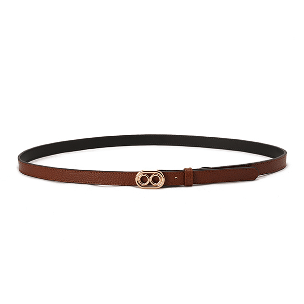 Double Ring Leather Belt
