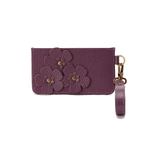 Floral Leather Cardholder
