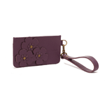 Floral Leather Cardholder