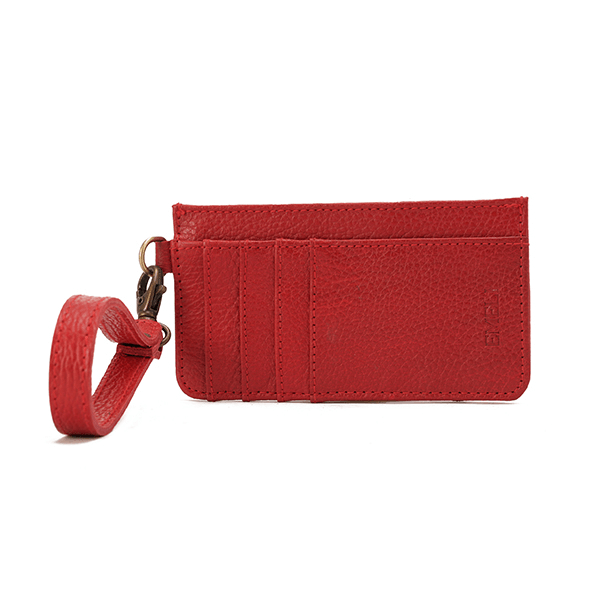 Floral Leather Cardholder