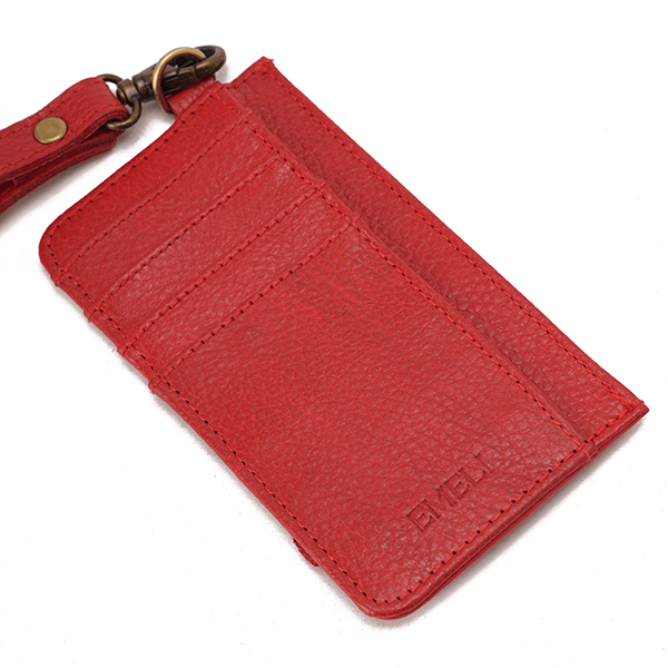 Floral Leather Cardholder