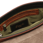 ألينا - حقيبة كروس بودي جلدية متعددة الجيوب