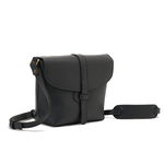 حقيبة كروس جلدية سوداء