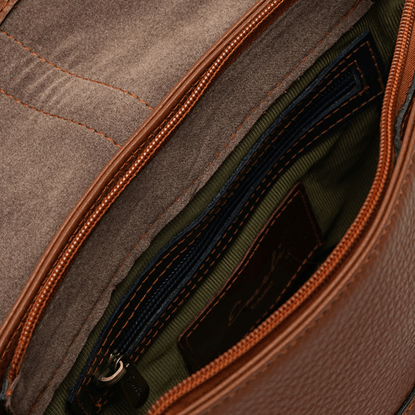 حقيبة كروس جلدية هافانا