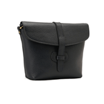 حقيبة كروس جلدية سوداء