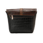 حقيبة كروس جلدية مطبوعة بألوان متعددة