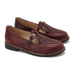 Leather Retro Flats