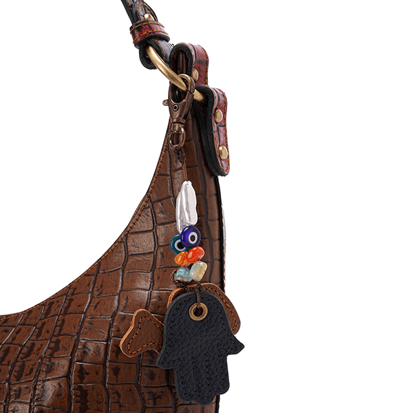 ليالي – حقيبة جلدية متوسطة الحجم