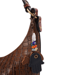 ليالي – حقيبة جلدية متوسطة الحجم