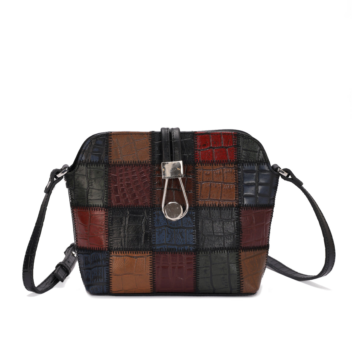 Tara – Leather Crossbody Bag with Buckle